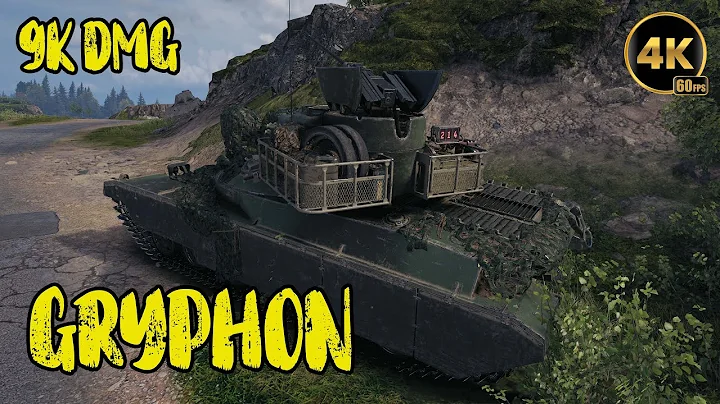 World Of Tanks Gryphon (9k Damage)