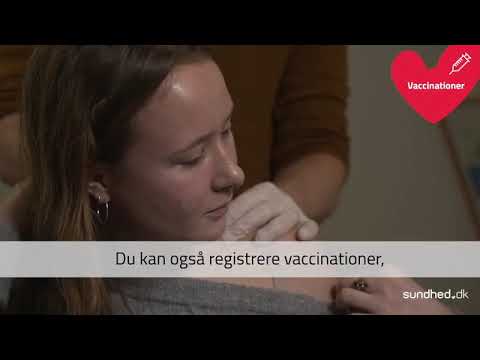 Vaccinationer på sundhed.dk