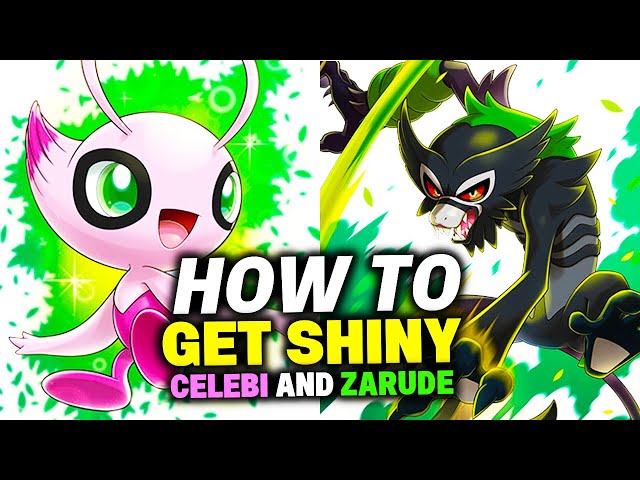 Pokemon Sword and Shield: How to get Dada Zarude and Shiny Celebi for free  - GameRevolution