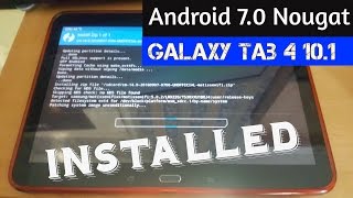 Samsung Galaxy Tab 4 10.1 Root & Install Android 7.0 Nougat (Cyanogenmod 14) screenshot 5