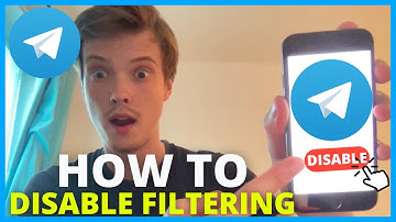 How To Disable Filtering On Telegram (2025)
