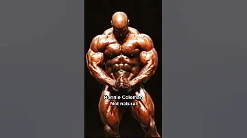 Ronnie Coleman NATURAL VS NOT NATURAL Shorts Gym Bodybuilding Legend 
