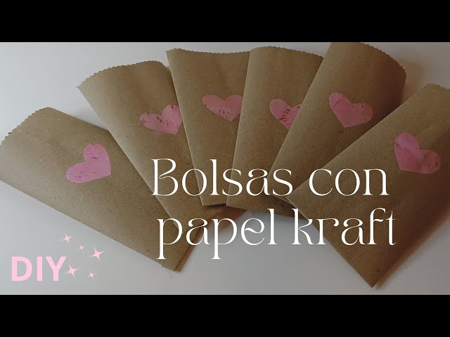 Sobres de papel de 20 piezas, sobres pequeños de Papel Kraft de 10cm, sobres  simples de