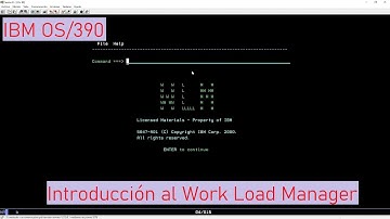 IBM OS/390: Introducción y Configuración inicial del Work Load Manager