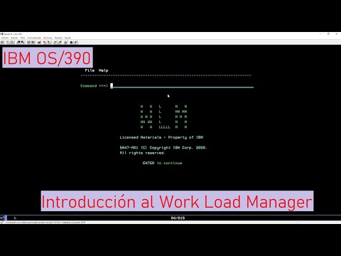 IBM OS/390: Introducción y Configuración inicial del Work Load Manager