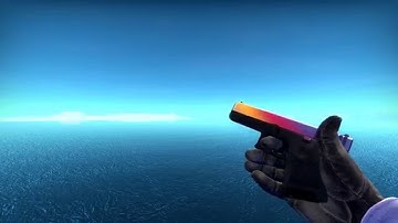 Glock-18 FULLEST FADE (perfect 33-33-33 fade) with .001 float
