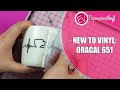 New to Vinyl - How to use Oracal 651 Permanent Adhesive Vinyl