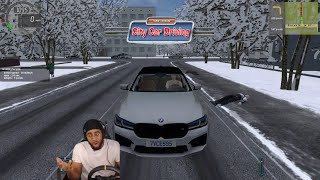 Ubering on ICE really wasn't the greatest idea lmaooo - City Car Driving screenshot 3