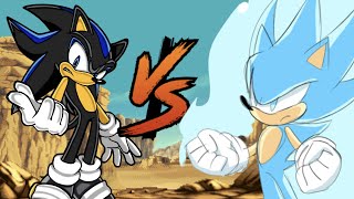 Seelkadoom Vs Super Sonic 3 Sprite Battle