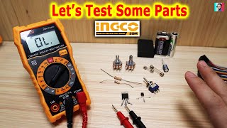 Ingco Digital Multimeter Unboxing and Test