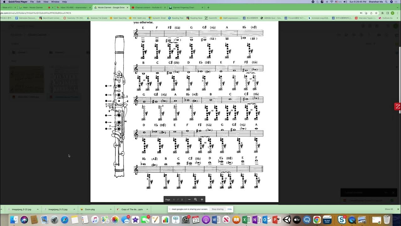 Chromatic Scale for with fingering YouTube