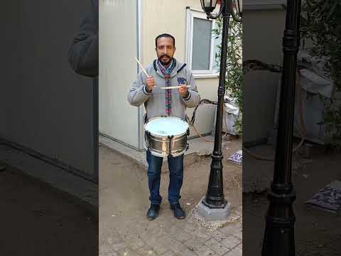 تعليم طبل مارش طابور العرض ٩ ق مينا فوزى
