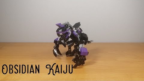 Lego 76204 alternate build Obsidian Kaiju