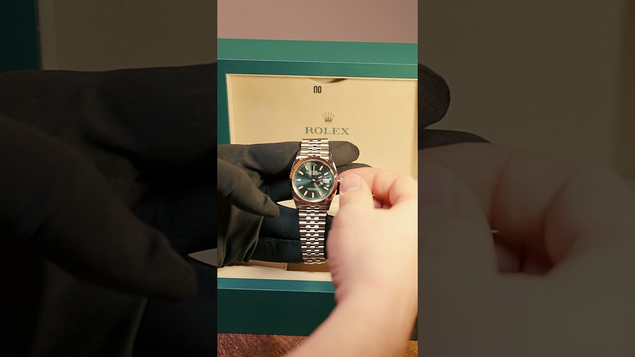 Как настроить время и дату на ROLEX DATEJUST. 