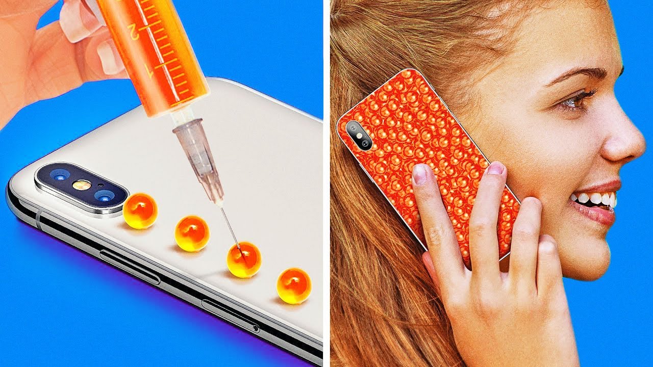 22 PHONE CASE IDEAS YOU HAVEN'T SEEN BEFORE || TOTALLY COOL DIY PHONE CASES
