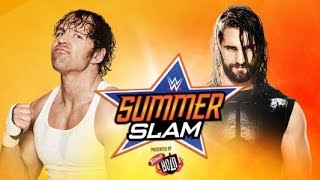Cksmith08 Results From Summerslam 2014 Seth Rollins Vs Dean Ambrose Lumberjack Match