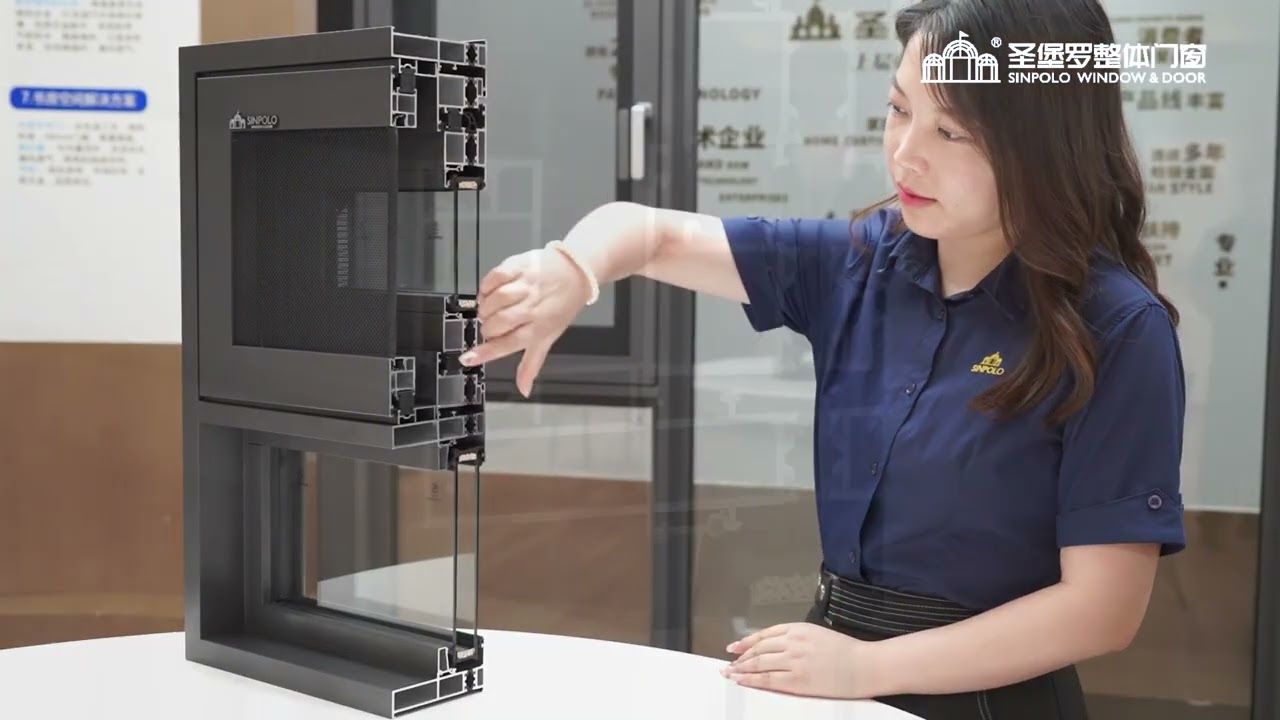 Sinpolo - Basel Series 115 Broken Bridge Casement Window.