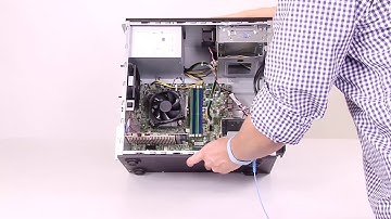 Lenovo ThinkSystem ST50 installing a DIMM