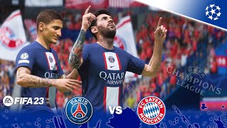 FIFA 23 - PSG vs Bayern Munich | UEFA Champions League 22\/23 | Gameplay Next Gen PC