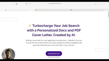 First Look: GPT-3 AI Cover Letter Generator
