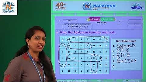 7TH OCT KA & NORTH CLASS I EVS AMAZING ASSIGNMENT KEY