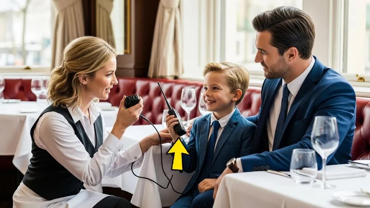 Bringen Sie meinen Sohn zum Sprechen, ich kaufe Ihr Restaurant“, sagte der Milliardär