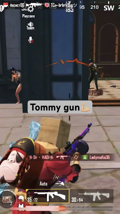 The TOMMY gun is insane. 🔥🔥🔥#pubg #bgmi #tommy #thompson #gopz #clutch #asia