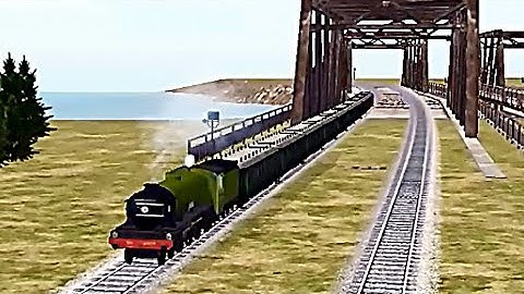 Train Sim - Mountain Pass Using Flying Scotsman - Simulasi Kereta Api