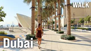 Walking Through Downtown Dubai 🇦🇪 | The Heart Of Modern Dubai In 4k Hdr