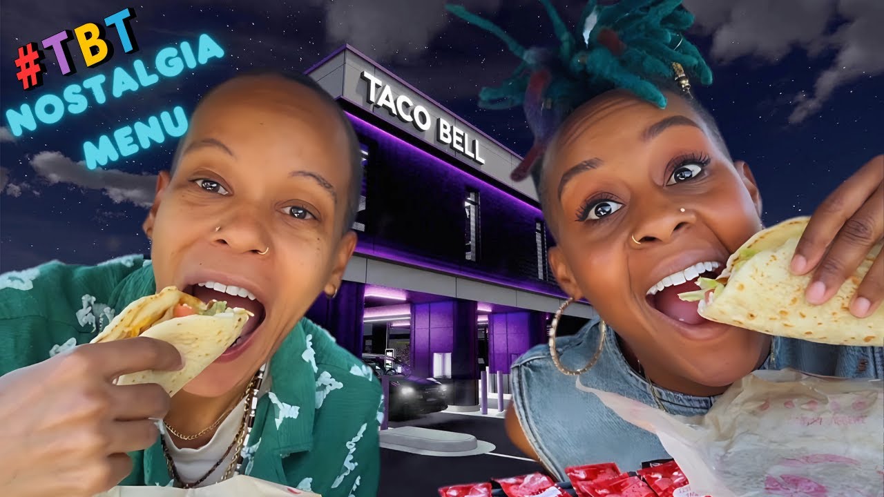 TACO BELL’S NEW NOSTALGIC MENU ITEMS | WE TRIED THEM ALL