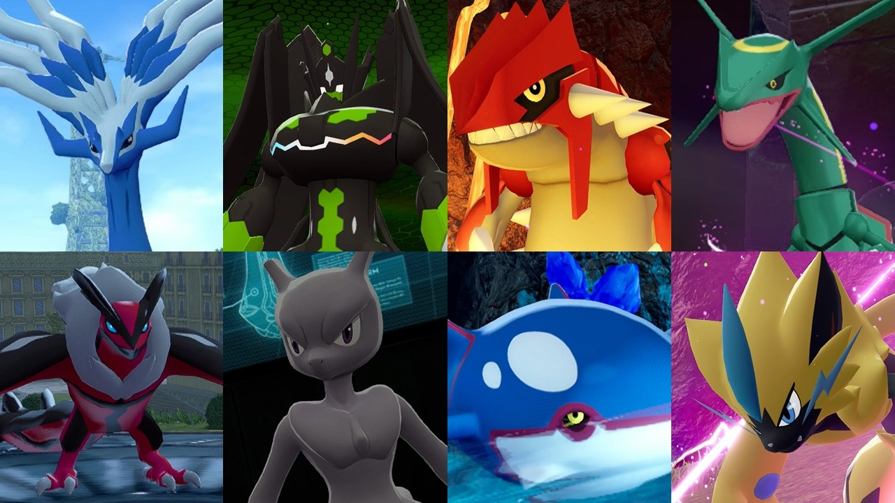Pokemon Legends: Z-A ALL LEGENDARY POKEMON