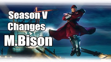 SFV: Season 5 Changes M.Bison (Slight Nerfs)