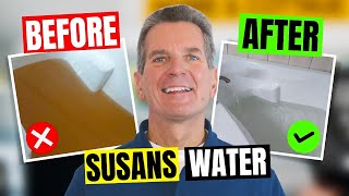 FIX DIRTY DISGUSTING WATER! Simple Iron &amp; Sulphur Filter!