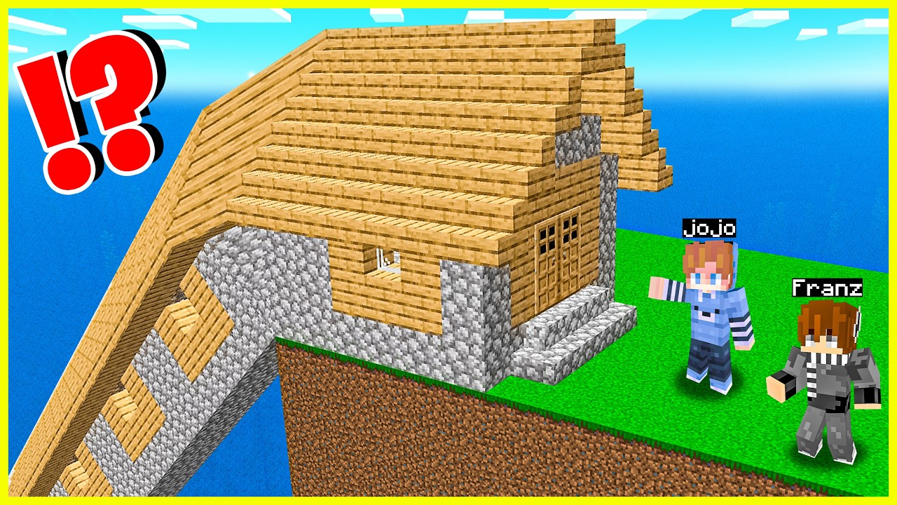 FRANZ & JOJO MENEMUKAN RUMAH PANJANG MISTERIUS di MINECRAFT