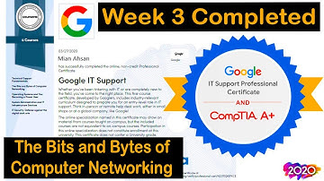 Week 3 All Quizzes Solution | The Bits and Bytes of Computer Networking | Google IT Support Course ✔