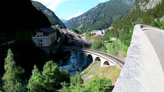 Matterhorn-Gotthard-Bahn In Göschenen