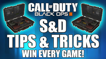 Black Ops 3: Best "Search & Destroy Tips" and Tricks! How To Win Every Game Of S&D