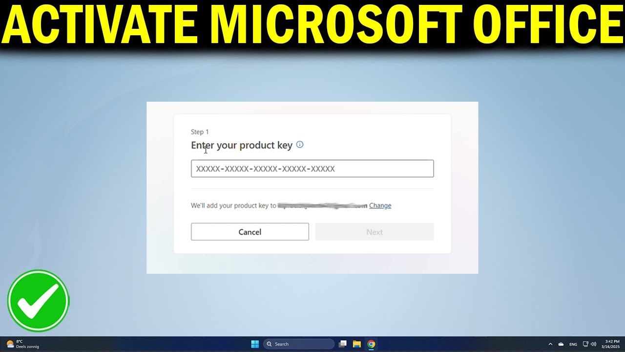 How To Activate Microsoft Office 2024, 2021 or 365 on Windows 11 - YouTube