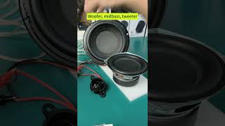 Sound Diy, Woofer, Midbass, Tweeter