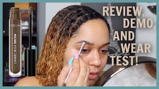 BROW TATTOO ? 👀 LOREAL UNBELIEVABROW DEMO + WEAR TEST 🕒 | Micaylah