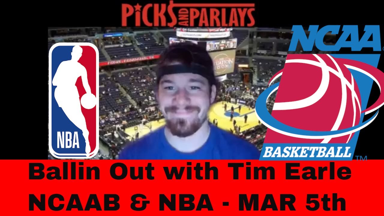 NCAAB Sunday Free Picks & Predictions 3/5/23 Ballin' Out with Tim