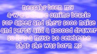 Happy Birthday Nessah