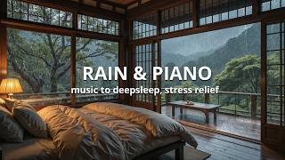 Fall Asleep Fast with Rain Sounds and Soft Piano Music for Deep Sleep and Anxiety Relief screenshot 5