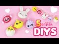 DIY 5 Easter Charms - CLAY DIY! - KAWAII FRIDAY!