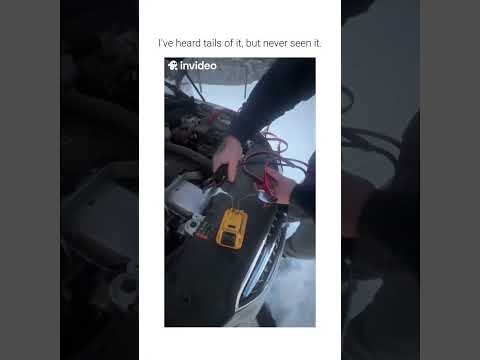 How to safely start a car with a drill battery