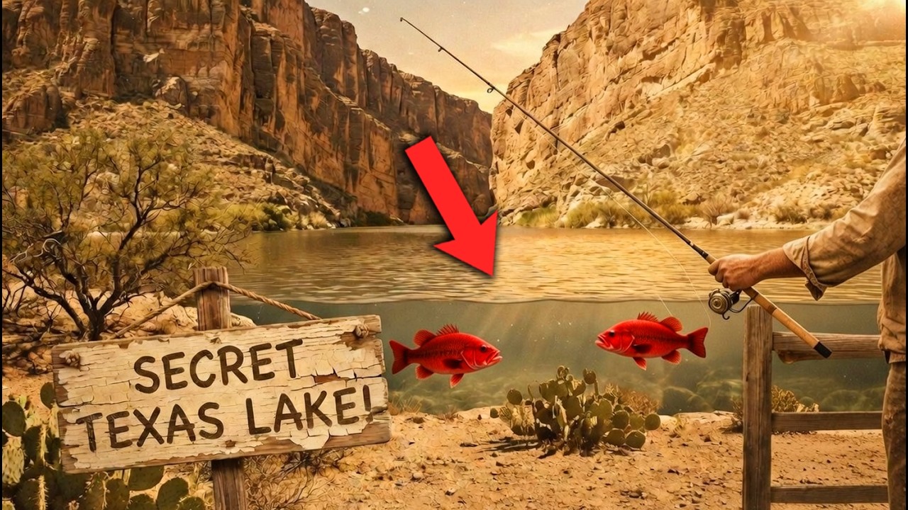 10 Secret Texas Lakes Loaded W/ Monster Bass Everywhere!