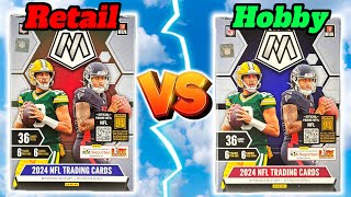 RETAIL vs HOBBY (2024 Mosaic Football Blaster Box)