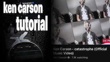 HOW TO: MELODIC KEN CARSON TYPE BEAT / TUTORIAL