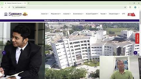 SUBHARTI UNIVERSITY STUDENT LOGIN KAISE KARE