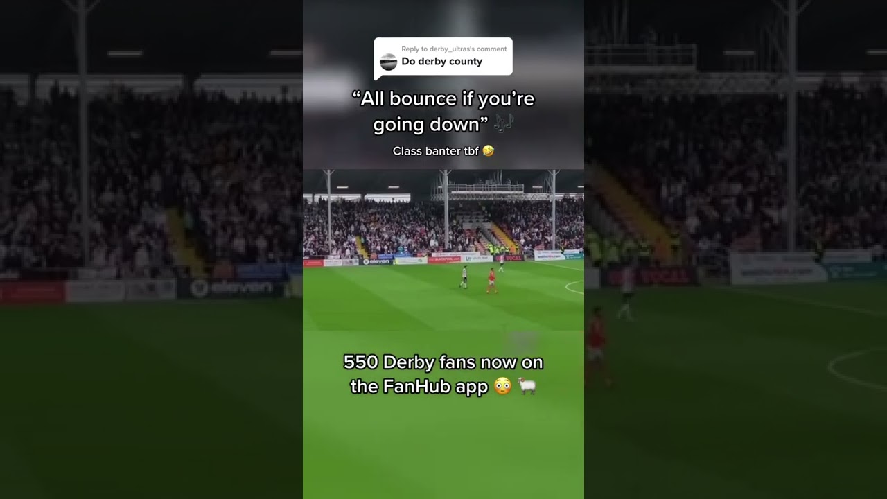 Brilliant from Derby County fans 😂 